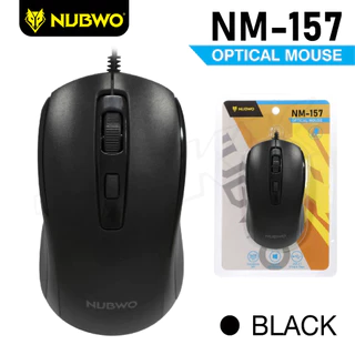 NUBWO NM-157 เม้าส์ทำงาน เม้าส์มีสาย ไร้เสียงคลิ๊ก RESOLUTION สูงสุด 1600DPI