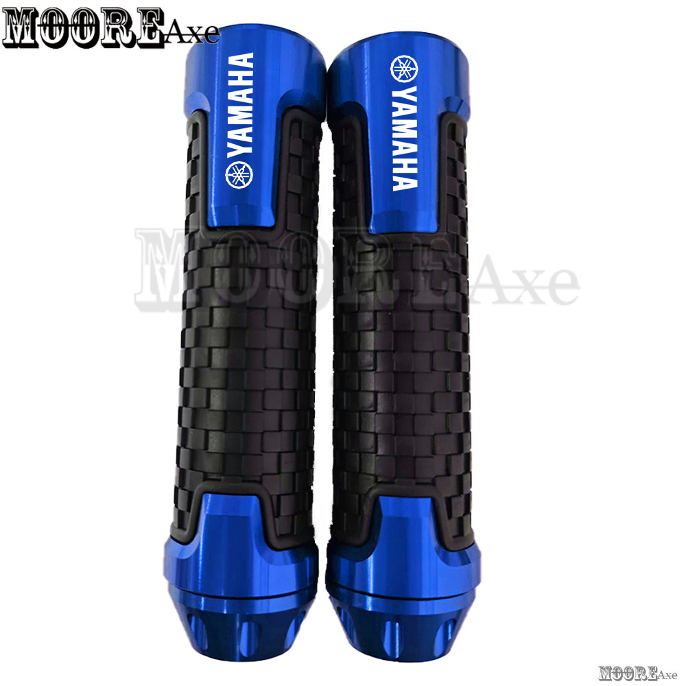 Mooreaxe Mortorcycle สําหรับ Yamaha Handle Bar Grips พร้อมน้ําหนักปลายบาร์ SBD-TZ