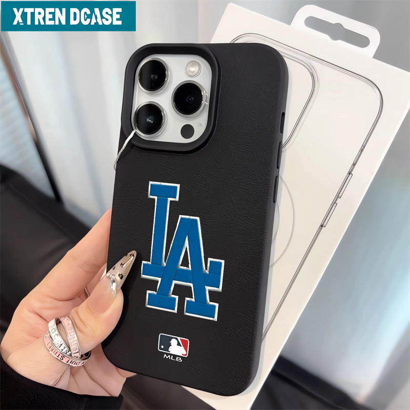 Xtrendcase Simple AestheticปลอกภาษาอังกฤษLAรูปแบบเคสโทรศัพท์สําหรับIphone 16 15 14 13 12 11 Pro Max IP 7 8 Plus Iphon X XS XR Xs Maxซิลิคอนนุ่มพรีเมี่ยมกันกระแทก