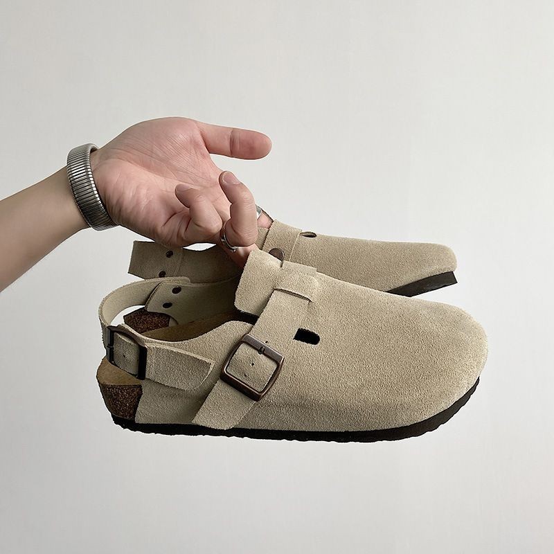 Birken Boston Shoes รองเท้าแตะไม้ก๊อกลําลองสําหรับผู้ชายและผู้หญิง