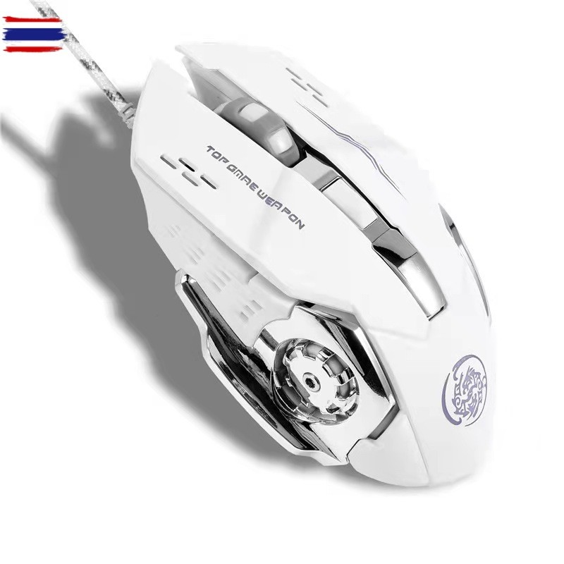 เมาส์เกมมิ้ง Gaming Mouse RGB MOUSEมีหลายแให้เลือก มีสาย/ไร้สาย มีเสียง/ไร้เสียง มาโคร/ไม่มาโคร เมาส
