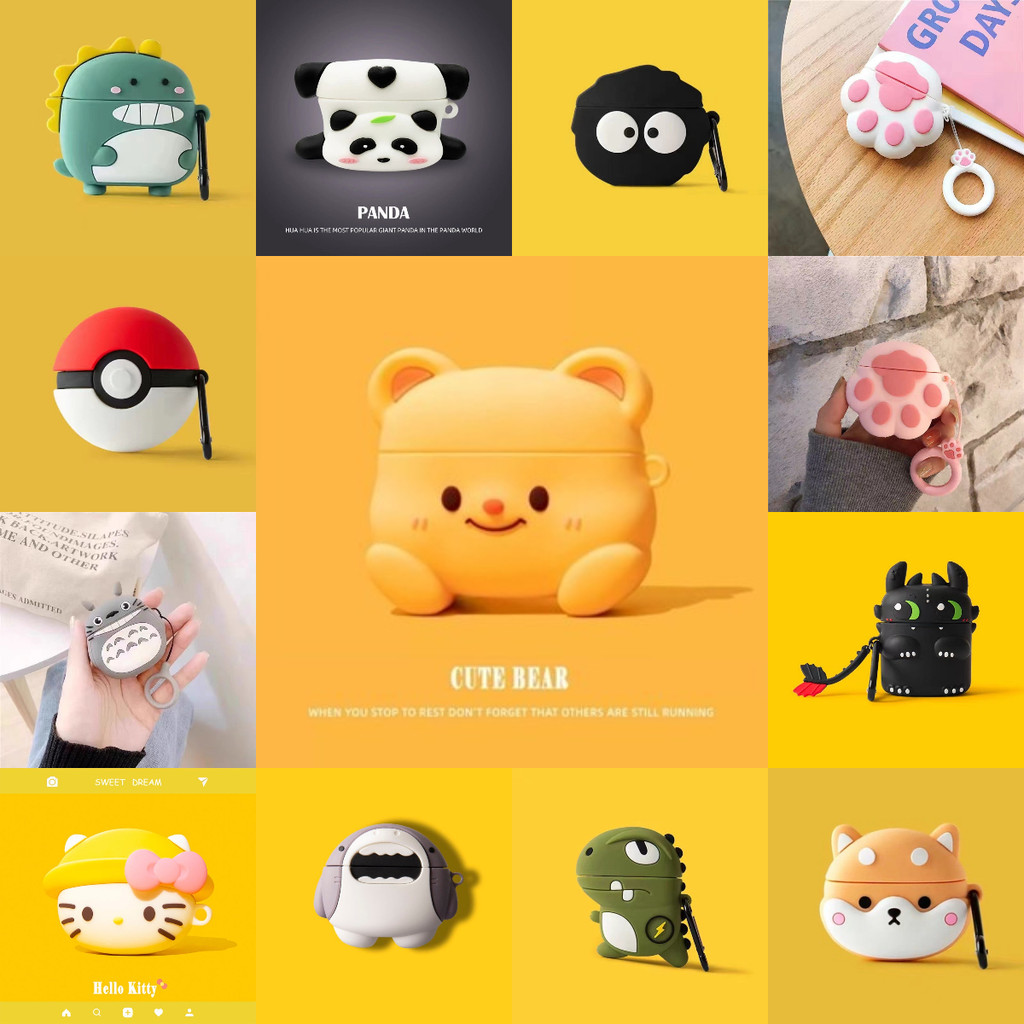 สําหรับ Lenovo Erazer XT92 PRO เคส Case หูฟังบุคลิกภาพ Handstand Panda Cheek Bear