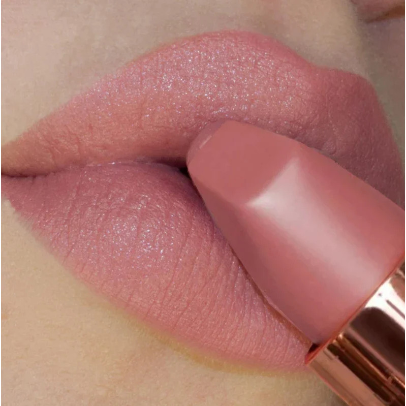 ลิปสติก เนื้อแมตต์กํามะหยี่ กันน้ํา ติดทนนาน เซ็กซี่ สีแดง สีชมพู 6 สี