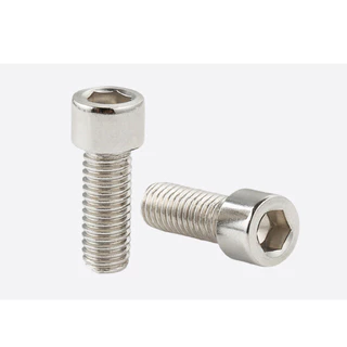 น็อต M5 สกรู หัวจม น็อตสแตนเลส304 DIN912 เกลียวมิล น็อตตัวผู้ Hex Socket Head Cap Screws Stainless Steel SUS304