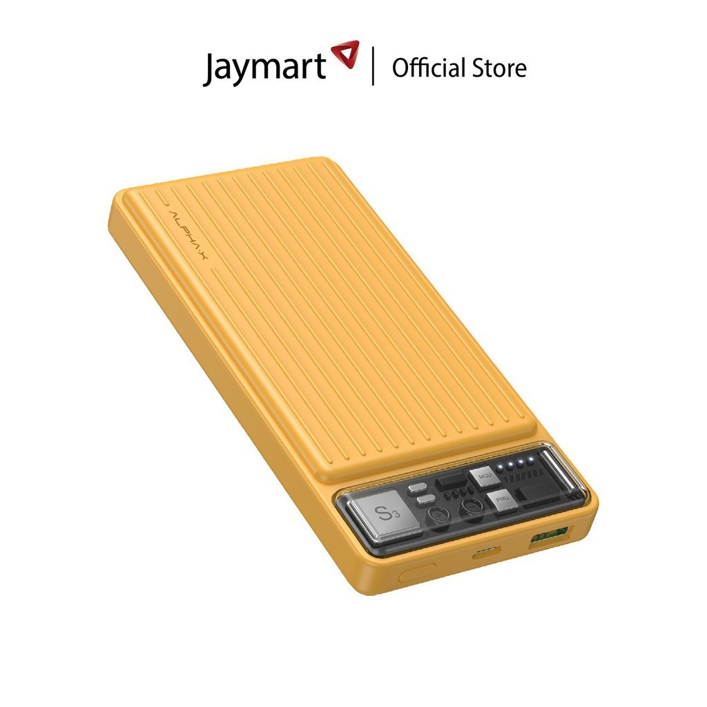 ALPHA X Power Bank ALP-15PD 10000mAh (รับประกันศูนย์ 1 ปี) By Jaymart