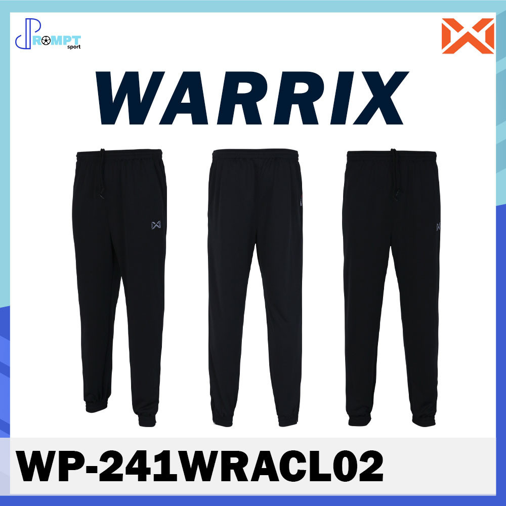 ถูกแทบทุน กางเกงวอร์มขาจั้มวอริกซ์ JOGGER WARM PANTS WARRIX รหัส WP-241WRACL02 แท้100%