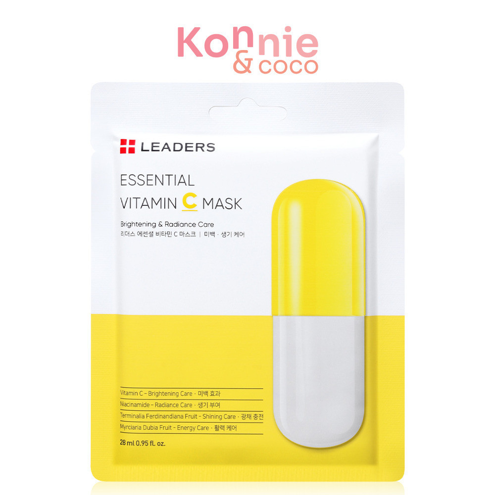 Leaders Essential Mask 28ml ลีดเดอร์ แผ่นมาสก์หน้า.