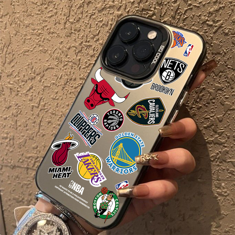 เคสไอโฟน 15/14/13/12/11 Pro max Fashion Team logo matte ซิลิโคน Compatible Case iPhone 11,12,13,14,15,16,11PM,12PM,13PM,14PM,15PM,16PM,16Plus,X/Xs, XR,7 +,8Plus