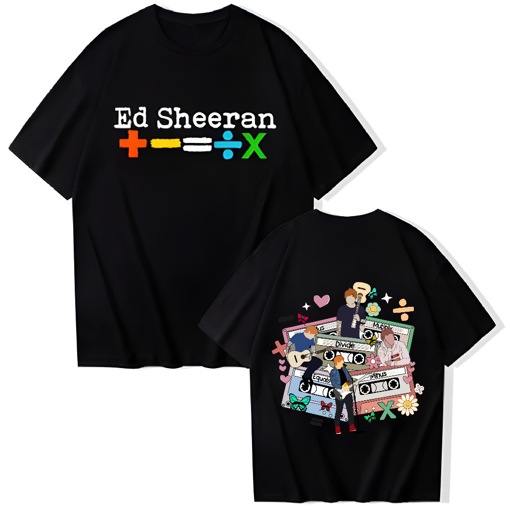 Ed SHEERAN TOUR 2024 | เสื้อยืด พิมพ์ลาย Ed SHEERAN | เสื้อยืด พิมพ์ลายคอนเสิร์ต เสื้อยืด พิมพ์ลาย