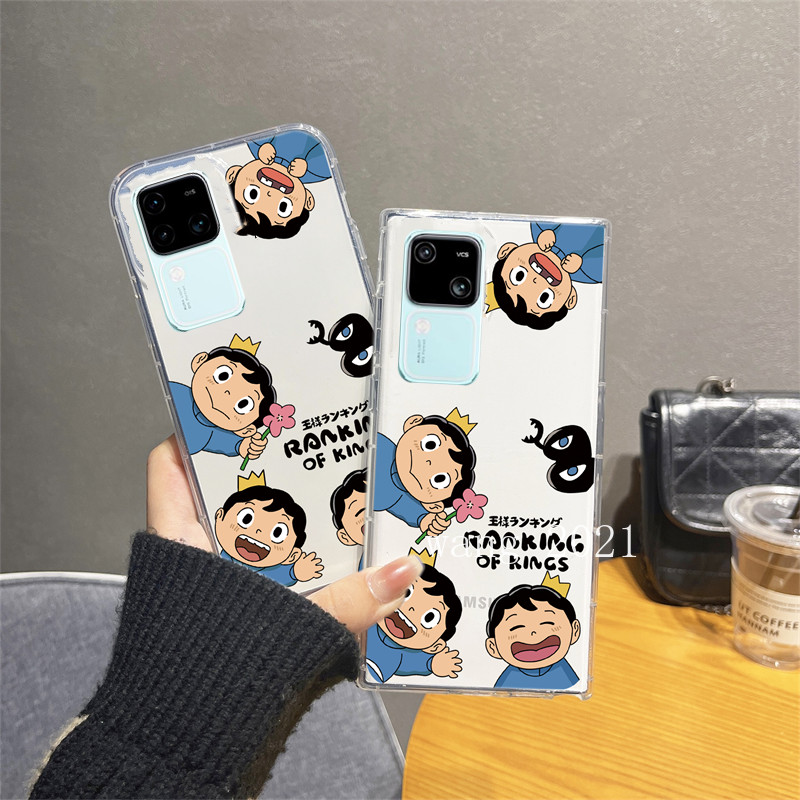Ready Stock Phone Case เคส VIVO V30 Pro VIVOV30 Pro 5G 2024 Casing Creativity Cartoon Prince Transparent Ultra-thin Silicone Anti-fall Soft Case Back Cover เคสโทรศัพท