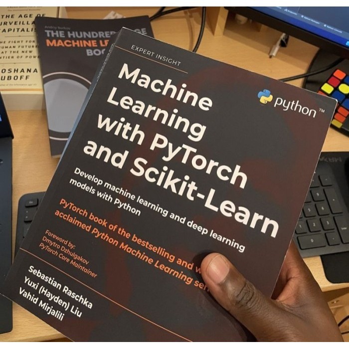 หนังสือ การเรียนรู้ด้วยเครื่องด้วย PyTorch และ Scikit-Larn โดย Rascka