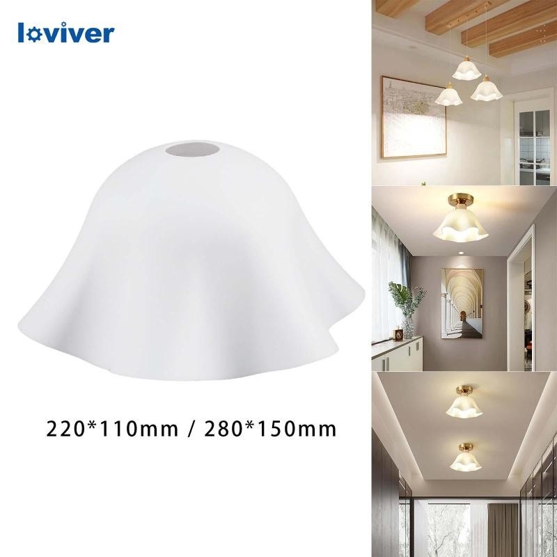 [Loviver] ฝาครอบโคมไฟตั้งโต๊ะ หรูหรา สไตล์เรโทร
