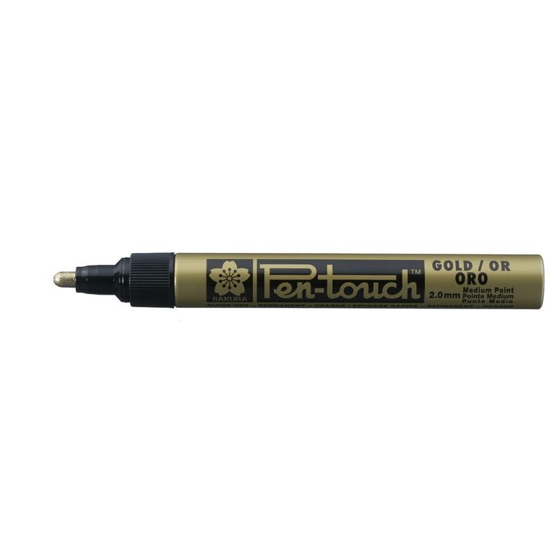 ปากกาเพ้นท์ 2 มม. ทอง ซากุระ XPMK-B41501-1
