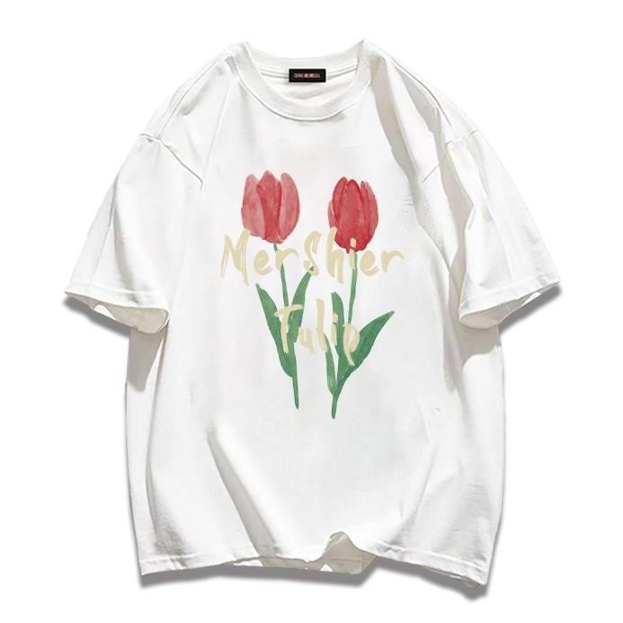 เสื้อคอตตอนสกรีนลายน่ารักมาก(yep)พร้อมส่งจากกรุงเทพเสื้อลายได้มอก