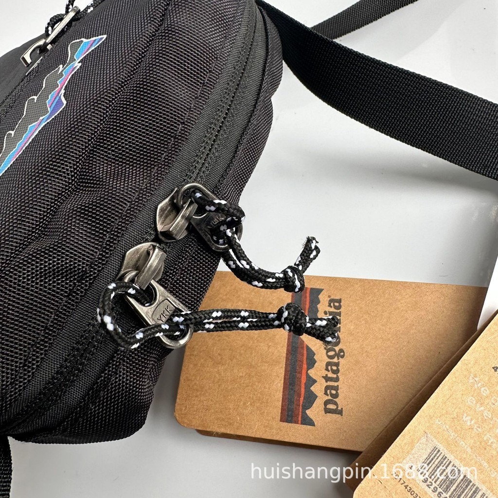 Patagonia กระเป๋าสะพายไหล่ ใส่โทรศัพท์มือถือ แต่งซิป เหมาะกับของขวัญวันเกิด วันวาเลนไทน์ สําหรับผู้ชาย และนักเรียน