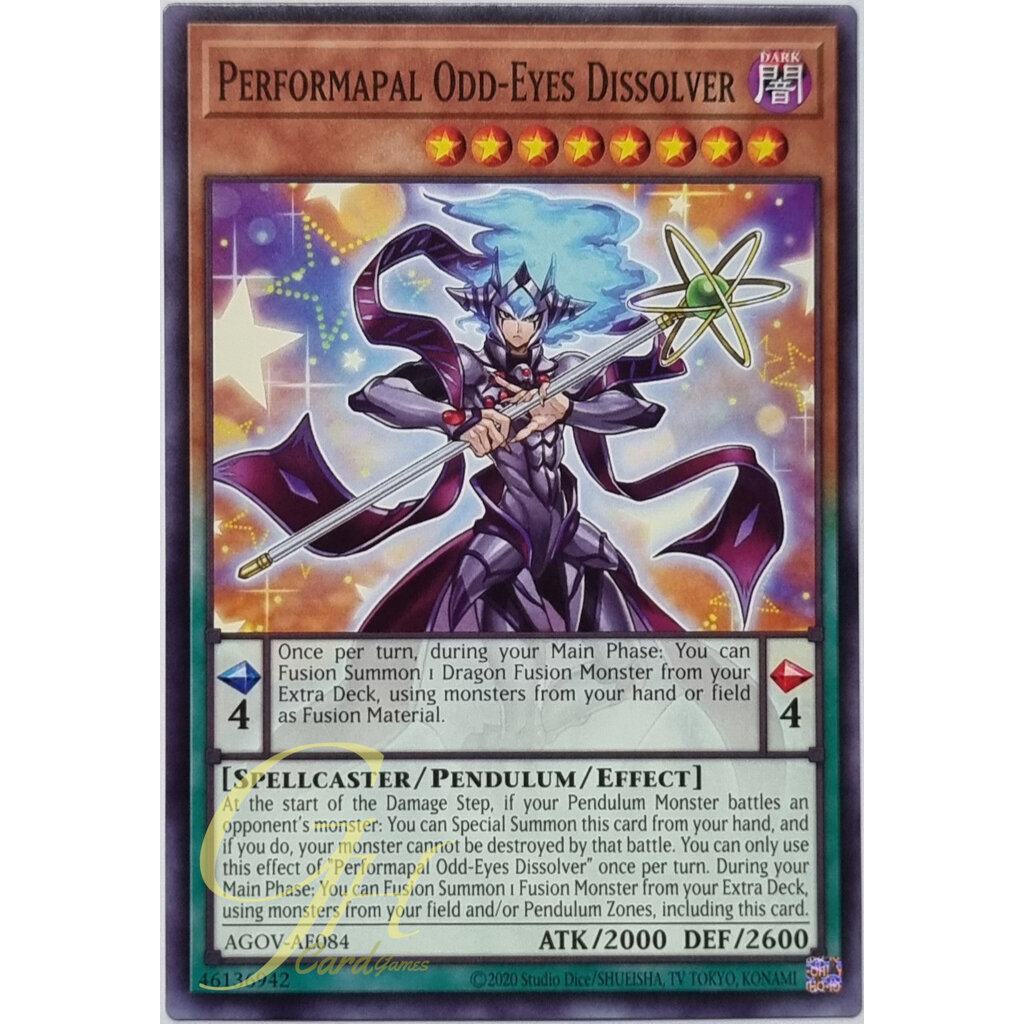 Yugioh [AGOV-AE084] Performapal Odd-Eyes Dissolver (Common)