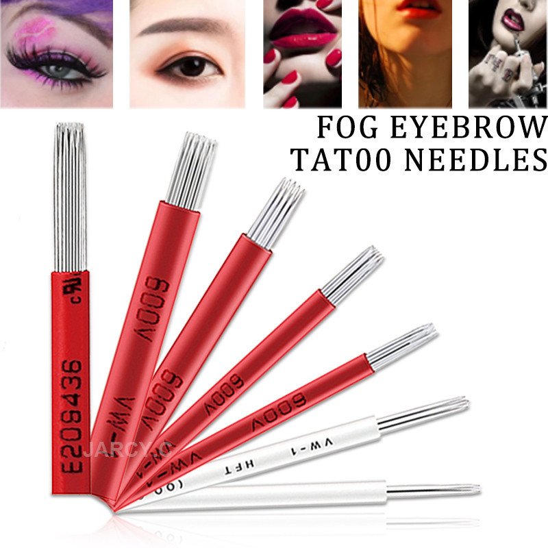 [พร้อมส่ง] เข็มสักคิ้วกึ่งถาวร 3R 5R แฮนด์เมด