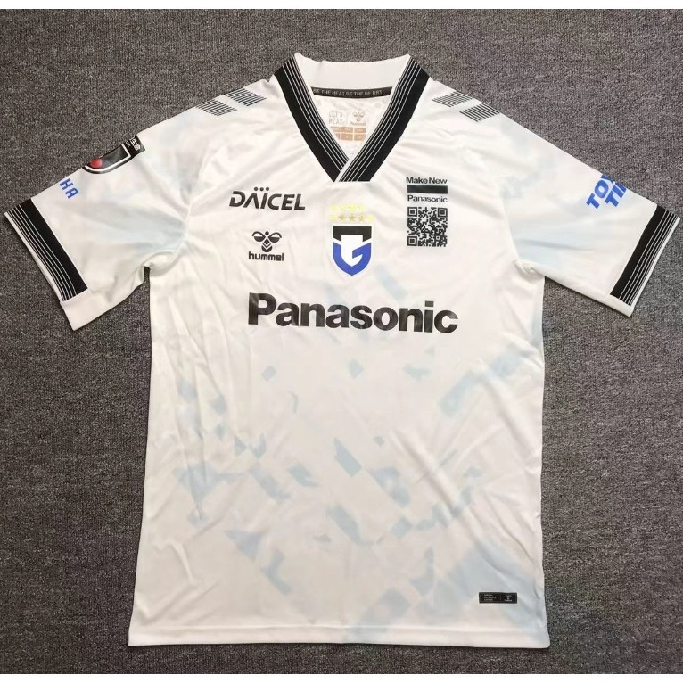 [Fans Issue] เสื้อกีฬาแขนสั้น ลายทีมชาติฟุตบอล Gamba Osaka away J1 League 2024-25 ชุดเยือน สําหรับผู