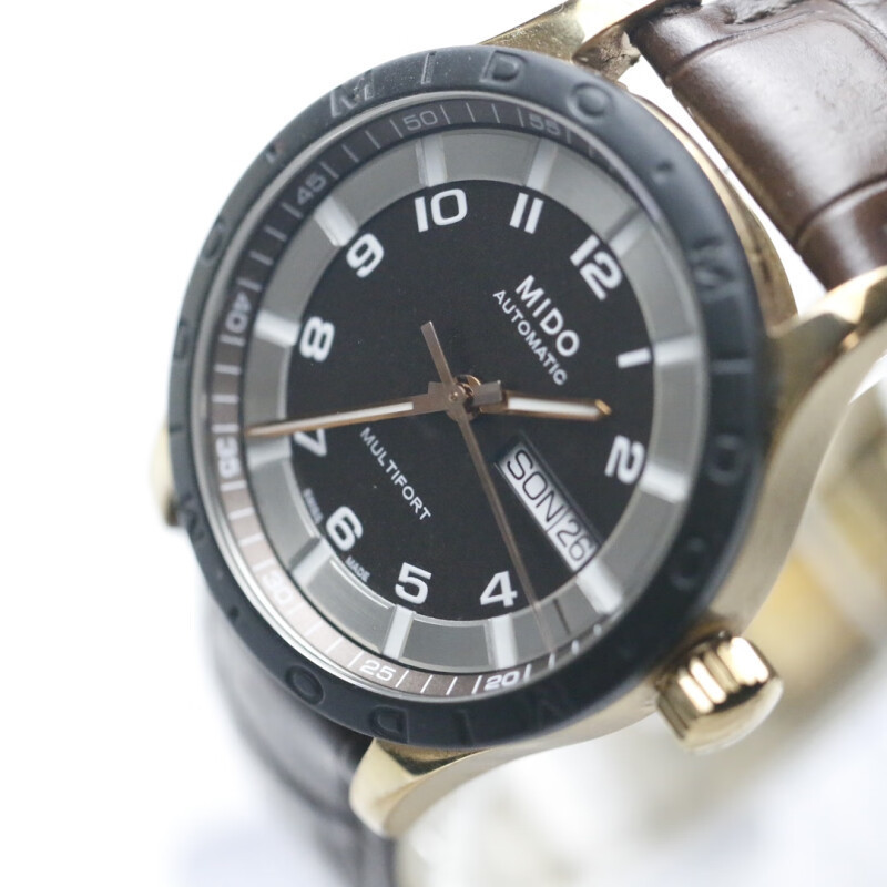 Mido/rudder Series M018.830.36.292.00 นาฬิกาข้อมืออัตโนมัติ เส้นผ่าศูนย์กลาง 38 มม. สําหรับผู้ชาย