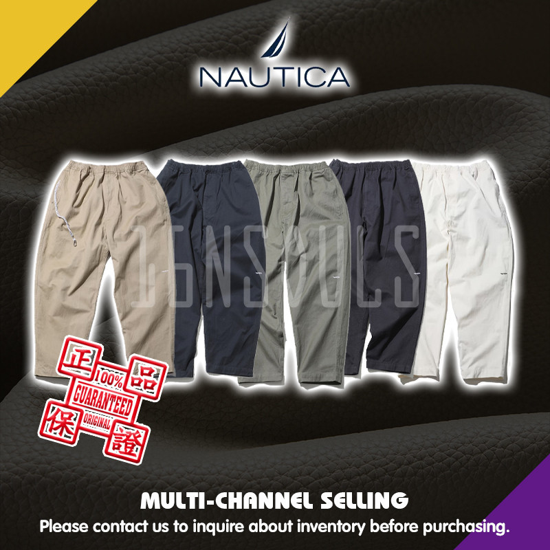 [ ของแท้ 100% ] NAUTICA JP Easy Chino Pants II กางเกงขายาว ผ้าฝ้าย โอเวอร์ไซซ์ สไตล์ญี่ปุ่น สําหรับผู้ชาย และผู้หญิง