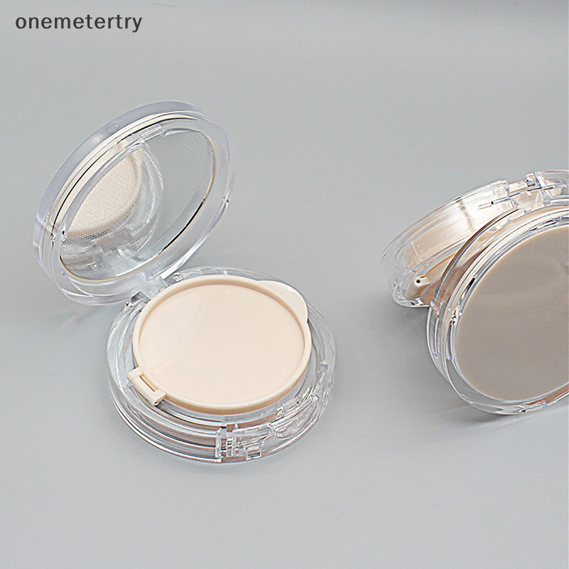 Onem กล่องพัฟเปล่า 15 กรัม 0.5 ออนซ์ แบบพกพา พร้อมกระจกฟองน้ํา สําหรับบีบีครีม รองพื้น