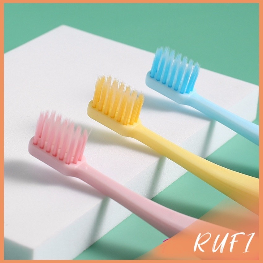 RUFI แปรงสีฟันแม่ลูก แปรงสีฟันญี่ปุ่น ขนนุ่ม Adult and child soft toothbrush - รูปที่ 6