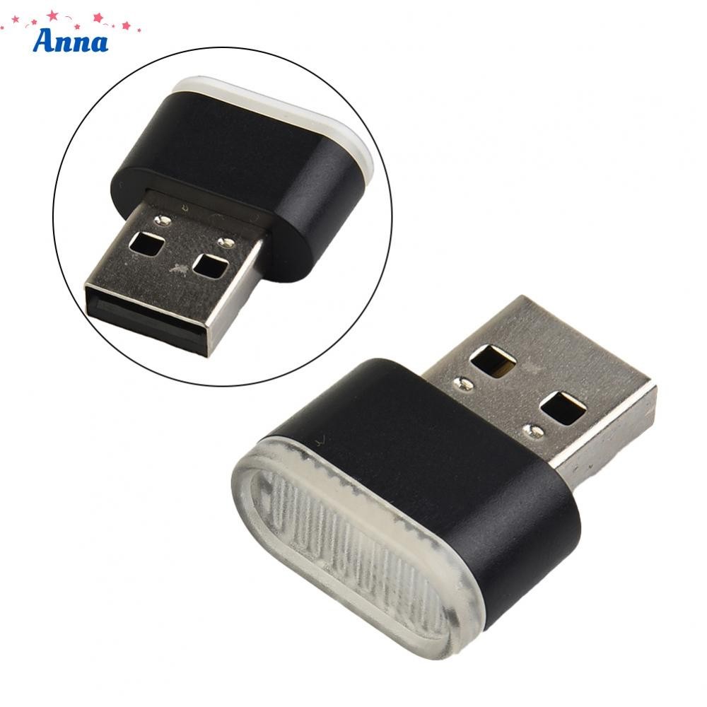 【Anna】Light USB Universal 5V Accessories Ambient Bright Lamp Car Light Compact