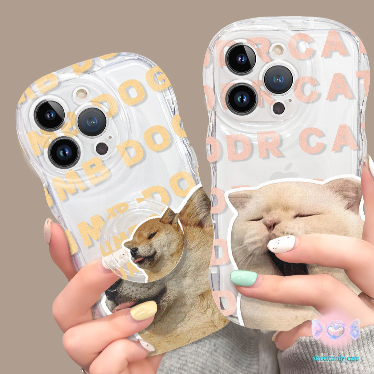 [จัดส่งในประเทศ] น่ารักสัตว์โทรศัพท์กรณีป้องกันการตกสำหรับ IPHONE 15 14 13 12 11 Pro Max 7 8 บวก XR x XS Max SE2020