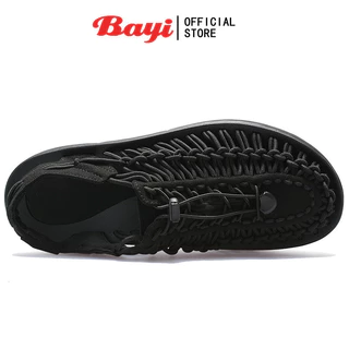 Bayi 【จัดส่งรวดเร็วราคาถูก】keen ชาย หญิง รองเท้าแตะรัดส้น ส่งรวดเร็ว Size 35-44