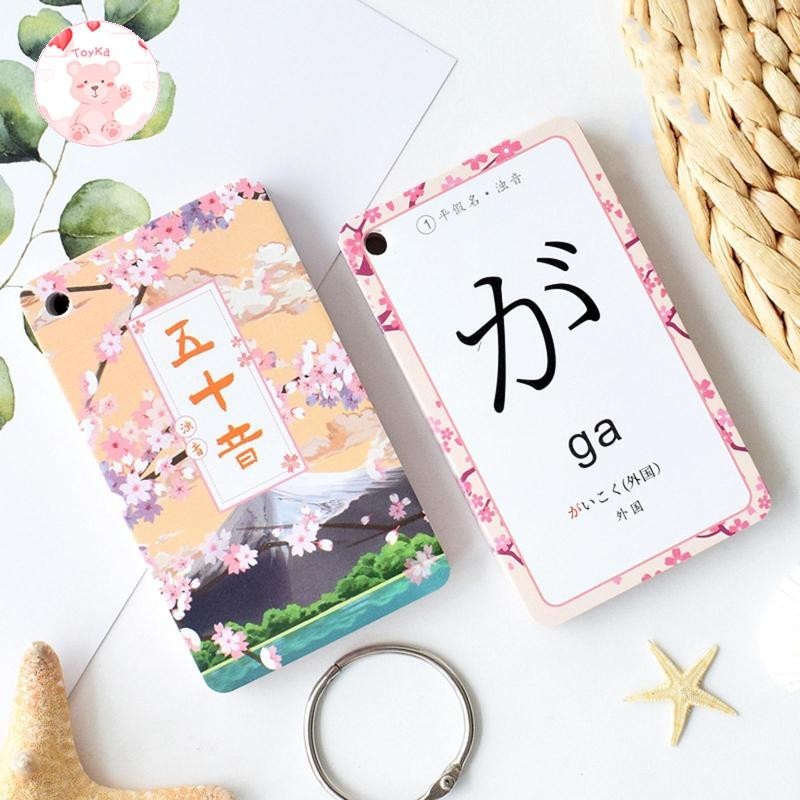 [Whbadguy] แฟลชการ์ด เสริมการเรียนรู้ สไตล์ญี่ปุ่น สําหรับผู้เริ่มต้น ราคา ถูกที่สุด ดีลบีเคเค