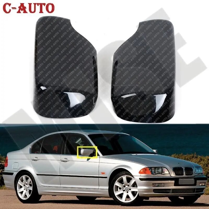 CA Car For BMW E46 E39 Sedan/Touring 1998 1999 2000 2001 2002-2005 Rearview-Mirror-Covers Side Mirro