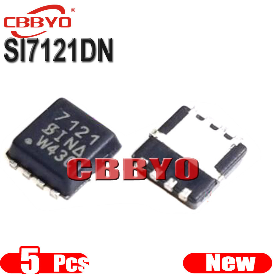 5 ชิ้น 100% ใหม่ SI7121DN SI7121 7121 QFN-8