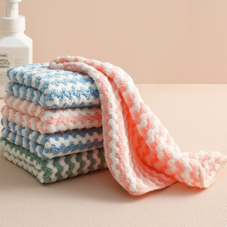 ผ้าเช็ดจาน เช็ดมือ เช็ดโต๊ะ ผ้าขี้ริ้ว อเนกประสงค์ ดูดซับน้ำ…