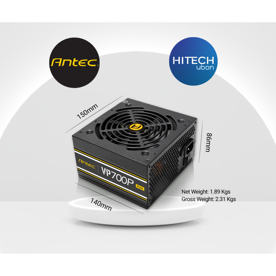 [ประกัน 3ปี] **Clearlance!!** Antec VP700P Computer Power Suply พาวเวอร์ซัพพลาย คอมพิวเตอร์ HITECHub