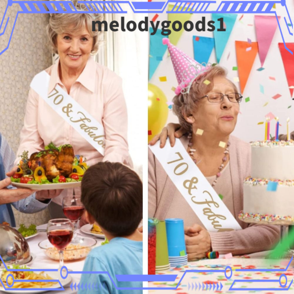 Melodygoods1 ผ้าพันคอ มงกุฎราชินีคริสตัล 70th Birthday สําหรับผู้หญิง