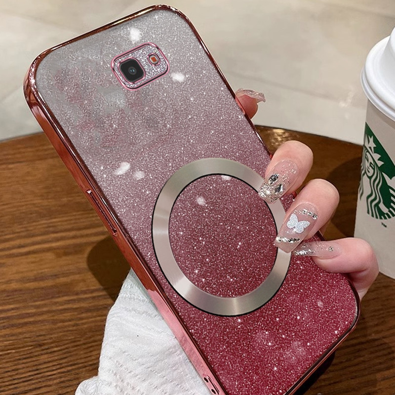 เคส samsung j7 prime j5 prime j2 prime j730 j7 pro เคสโทรศัพท์ ซิลิโคนนิ่ม กันกระแทก ดีไซน์ใหม่ ไร้สาย แม่เหล็ก ชาร์จ เคสใส