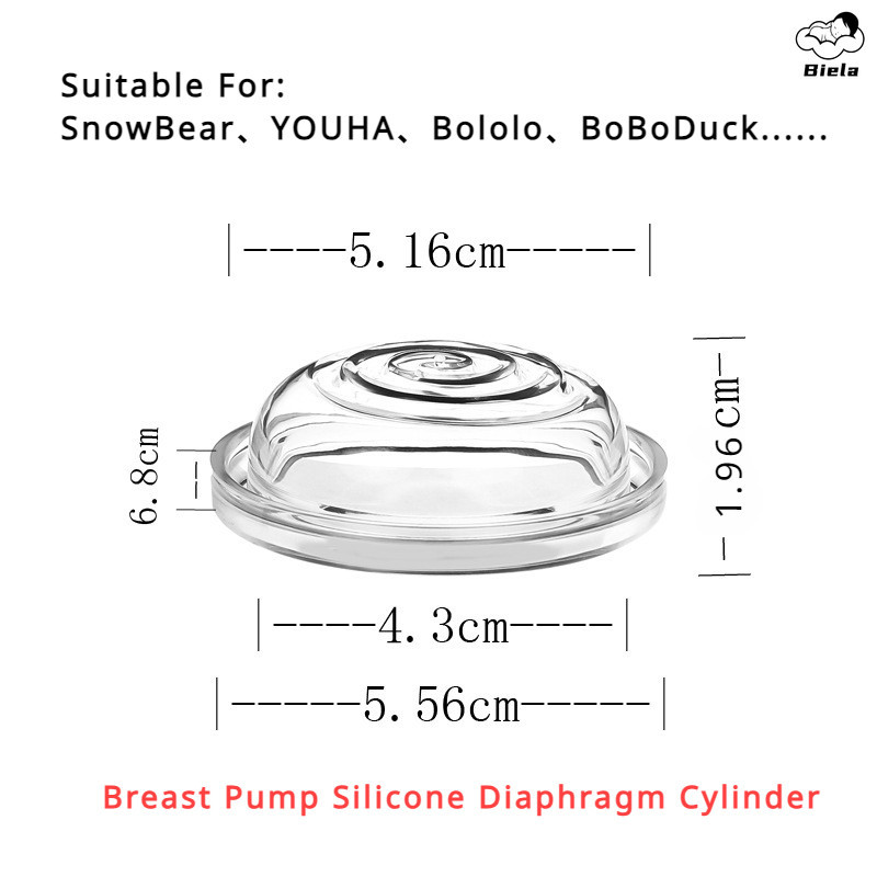 [มาใหม่] เครื่องปั๊มนมซิลิโคน เกรดอาหาร แบบเปลี่ยน สําหรับ SnowBear YOUHA Bololo BoBoDuck และอื่น ๆ