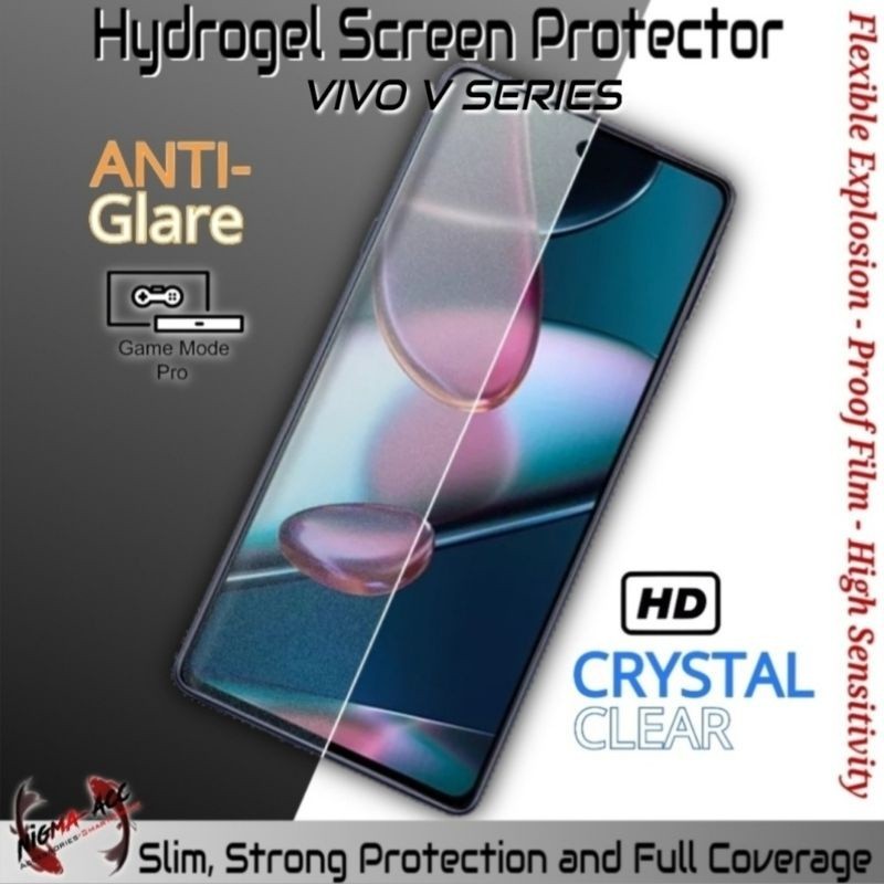 Huawei Y5 Y6 Y7 Pro 2019 ฟิล์มไฮโดรเจล ป้องกันแสงสะท้อน เคลือบด้าน คริสตัลใส ป้องกันหน้าจอ กันกระแทก
