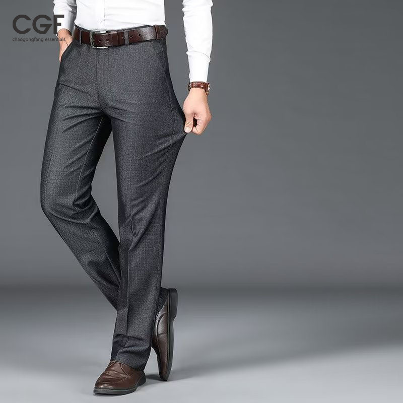 Chaogongfang กางเกงสูท พลัสไซซ์ แบบบาง แฟชั่นฤดูร้อน