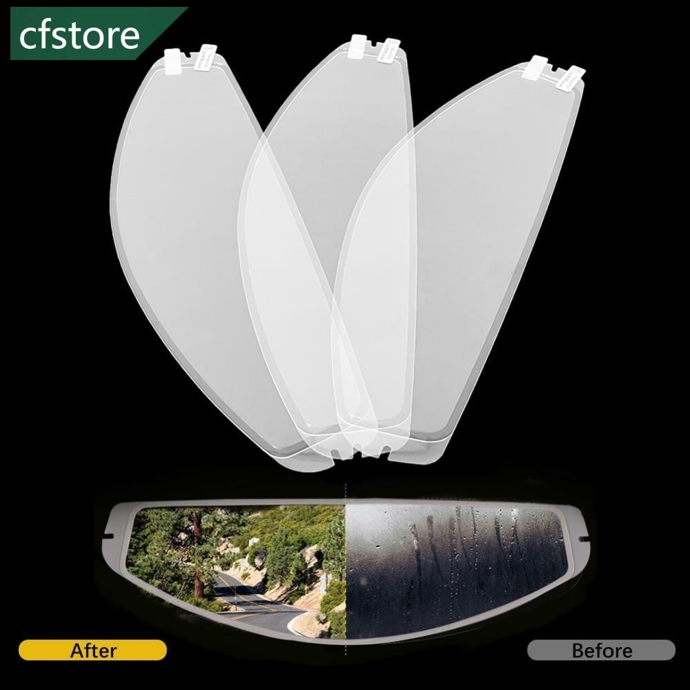 Cfstore สติกเกอร์ฟิล์มใส ป้องกันหมอก อุปกรณ์เสริม สําหรับติดหมวกกันน็อครถจักรยานยนต์ AGV K5 K3SV M4R4