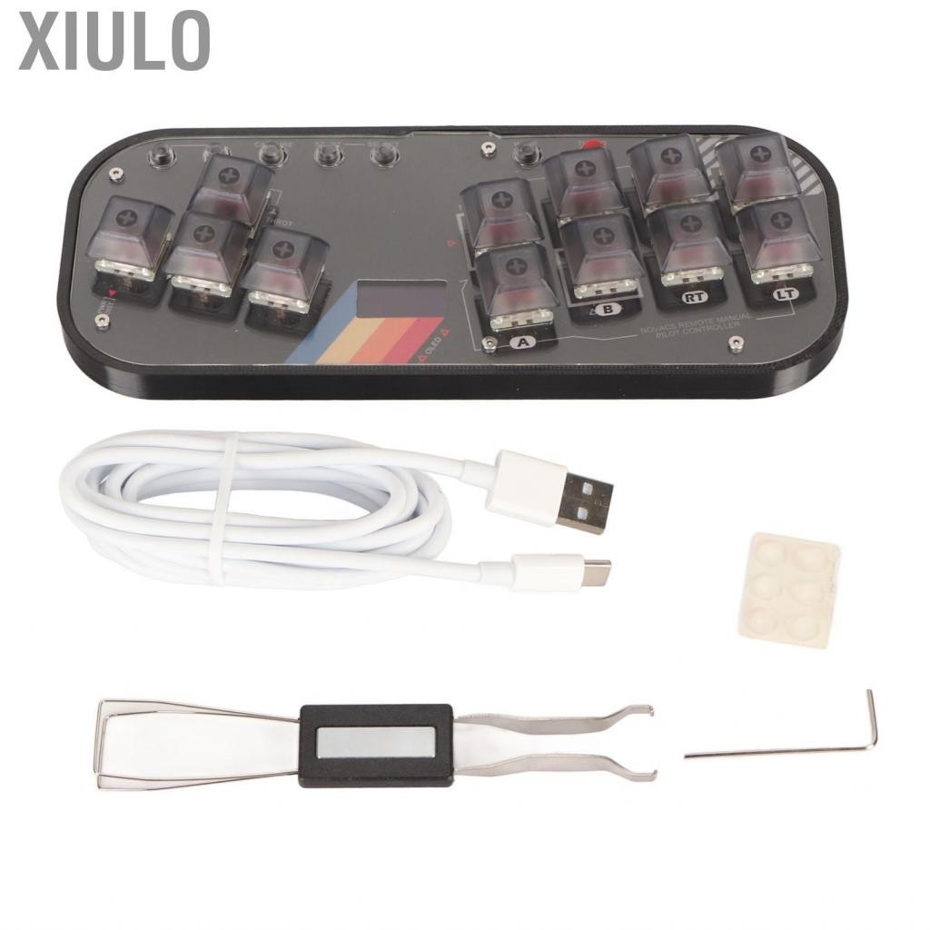 Xiulo Keyboard for Hitbox Mini Fighting Game Controller SOCD Arcade Fight Stick Mixbox Mechanical Switch Button