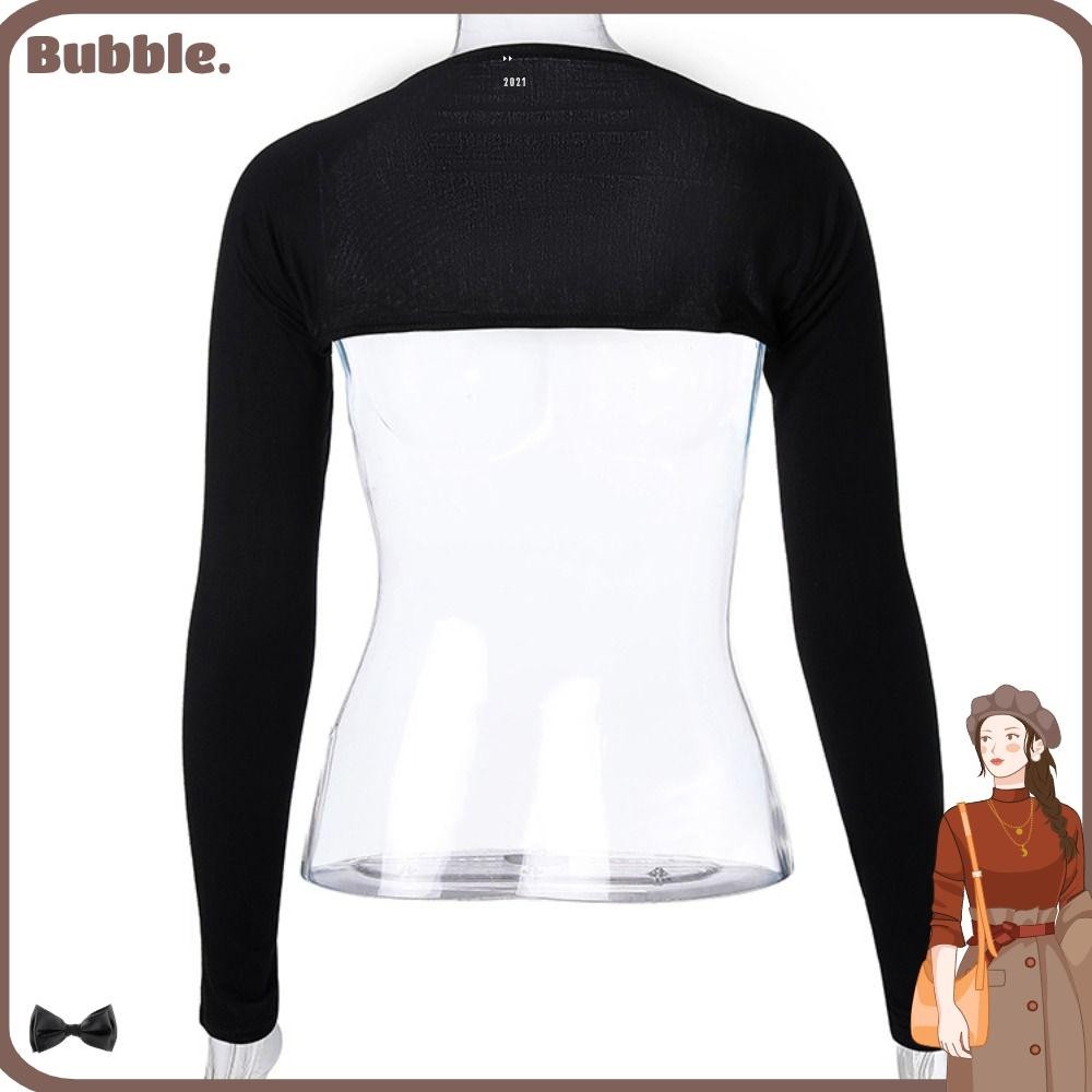 Bubble ปลอกแขน ผ้าคลุมไหล่ ใต้เสื้อแขนยาว ผ้ายักษ์ อิสลาม นุ่ม กิริยา อุปกรณ์เสริมฮิญาบ เสื้อครอป มุสลิม กิจกรรมกลางแจ้ง