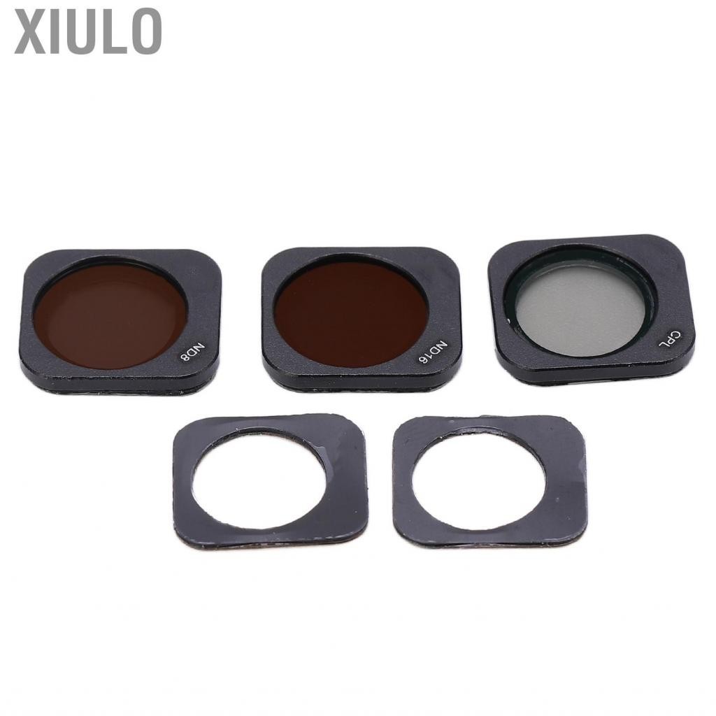 Xiulo Junestar 3 in 1 Lens Filter Kit CPL ND8 ND16 for Hubsan Zino Mini Pro Len