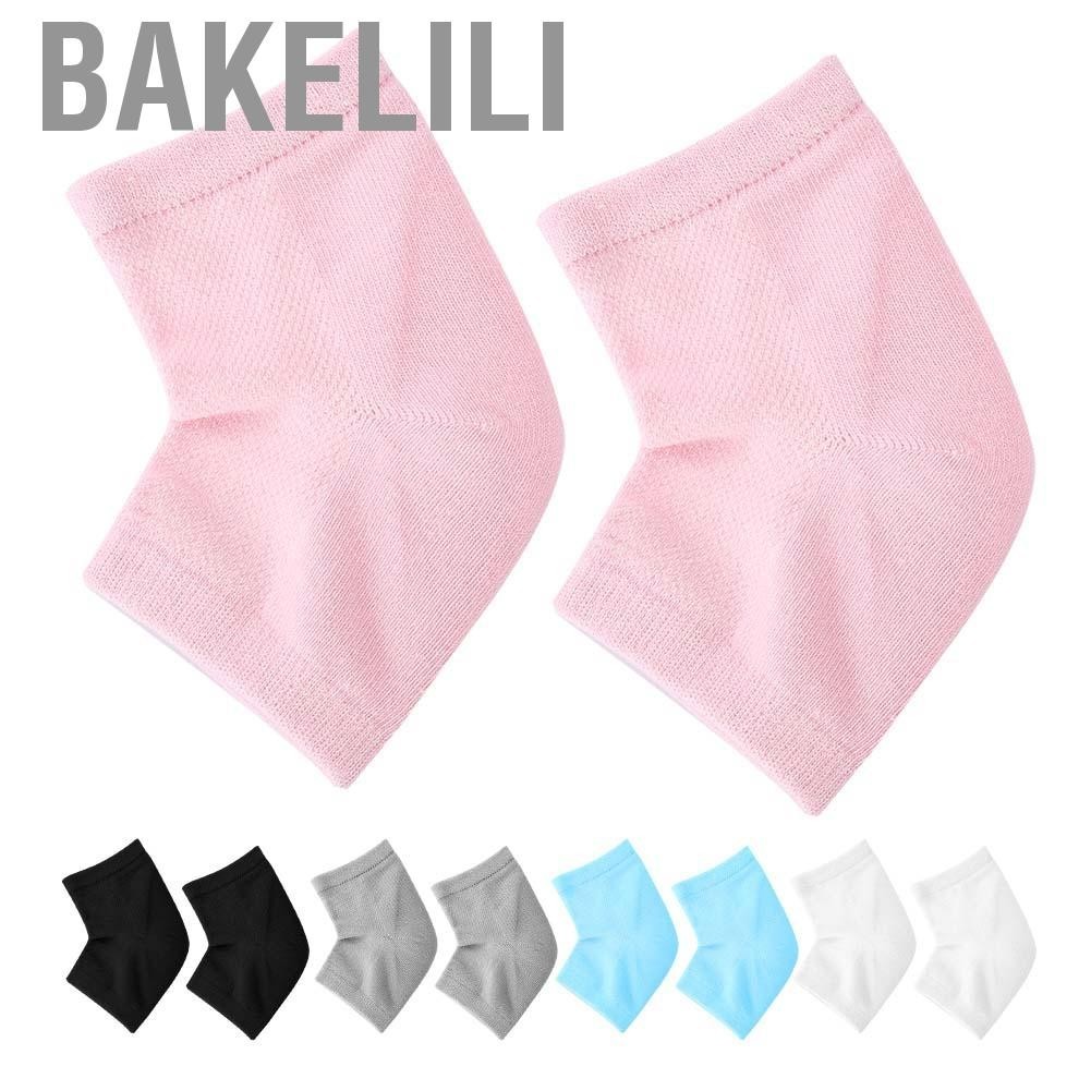 Bakelili Gel Heel Foot Care Socks Moisturizing Protective Sleeves Half Pain Reli EUJ