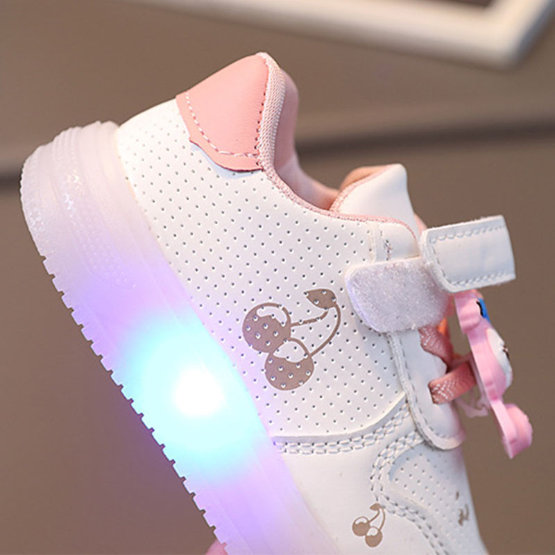 Reyno StellaLou รองเท้า ลายการ์ตูนเจ้าหญิง มีไฟ LED ระบายอากาศ สําหรับเด็กวัยหัดเดิน ราคา ถูกที่สุด ดีลบีเคเค แกลเลอรีภาพที่ 7