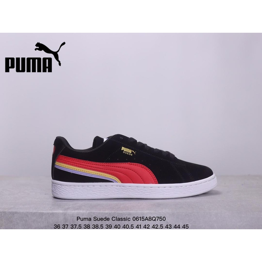 พูม่า PUMA Suede Classic - Trendy Durable and Comfortable Casual Athletic Shoes รองเท้าบุรุษและสตรี รองเท้าวิ่ง รองเท้าฟ