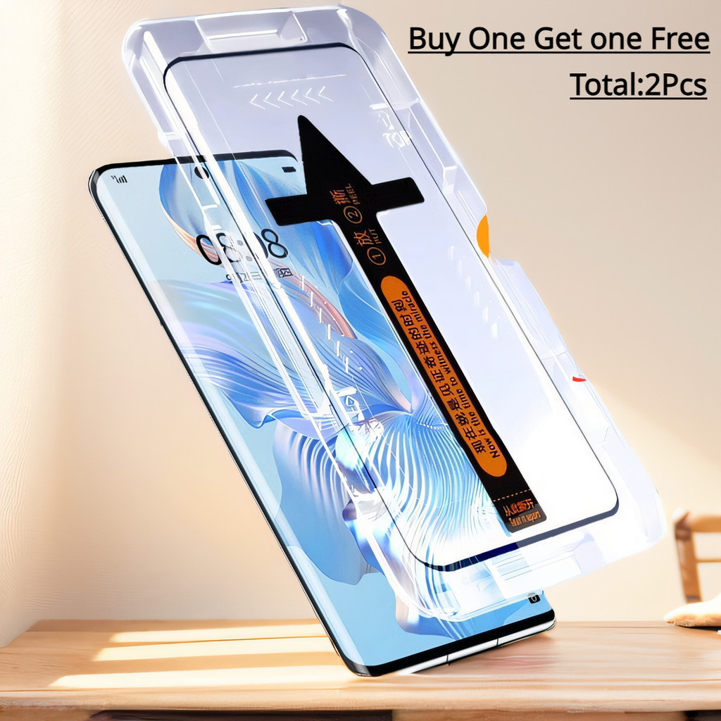 (ซื้อหนึ่งแถมหนึ่ง) ฟิล์มกระจกนิรภัยกันรอยหน้าจอ อัตโนมัติ สําหรับ OPPO Find X7 Ultra X5 X3 Pro X6 Pro