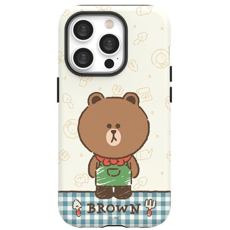เคสโทรศัพท์มือถือ ลายการ์ตูน Two-in-One น่ารัก กันกระแทก สําหรับ iPhone14 15 13 12 11 12pro 14plus X