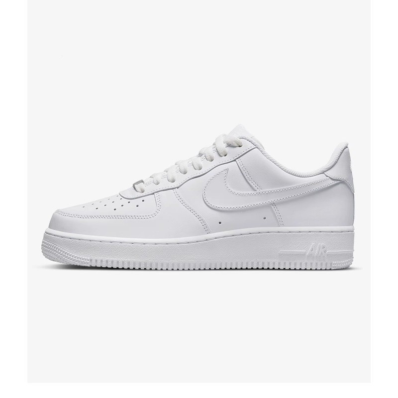 Nike Air Force 1 รองเท้าผ้าใบ สีขาว (ส่งฟรี)