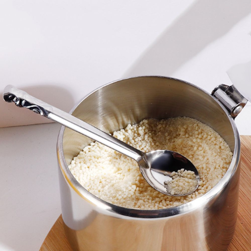 Parischamps ชามน ้ ําตาลสแตนเลส , กันฝุ ่ นพร ้ อมฝาปิดช ้ อนภาชนะเครื ่ องเทศ , ปฏิบัติเงินกันน ้ ําเกลือOrganizerสําหรับKitchen - รูปที่ 2